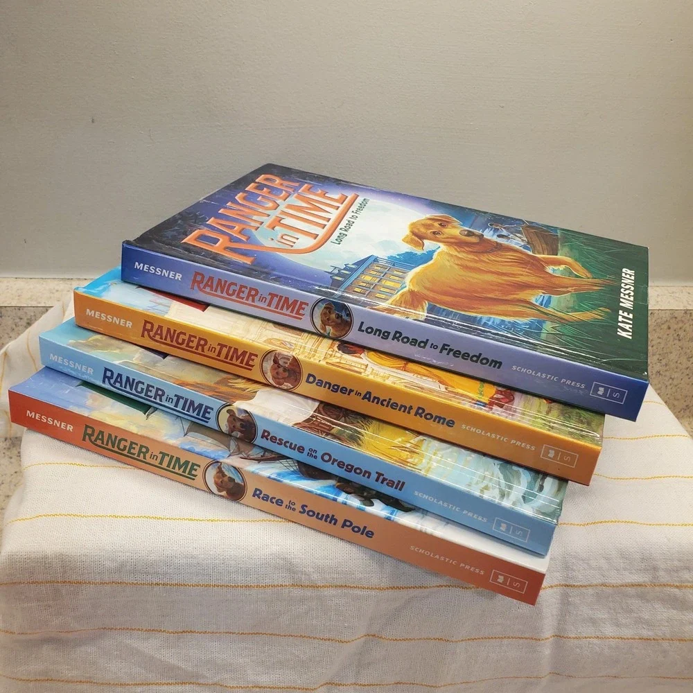 4 Ranger in Time Series Books Hardcover Homeschool History By Kate Messenger